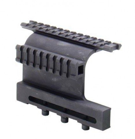 AK-47 Side Rail Scope Mount With Dual Picatinny Rails